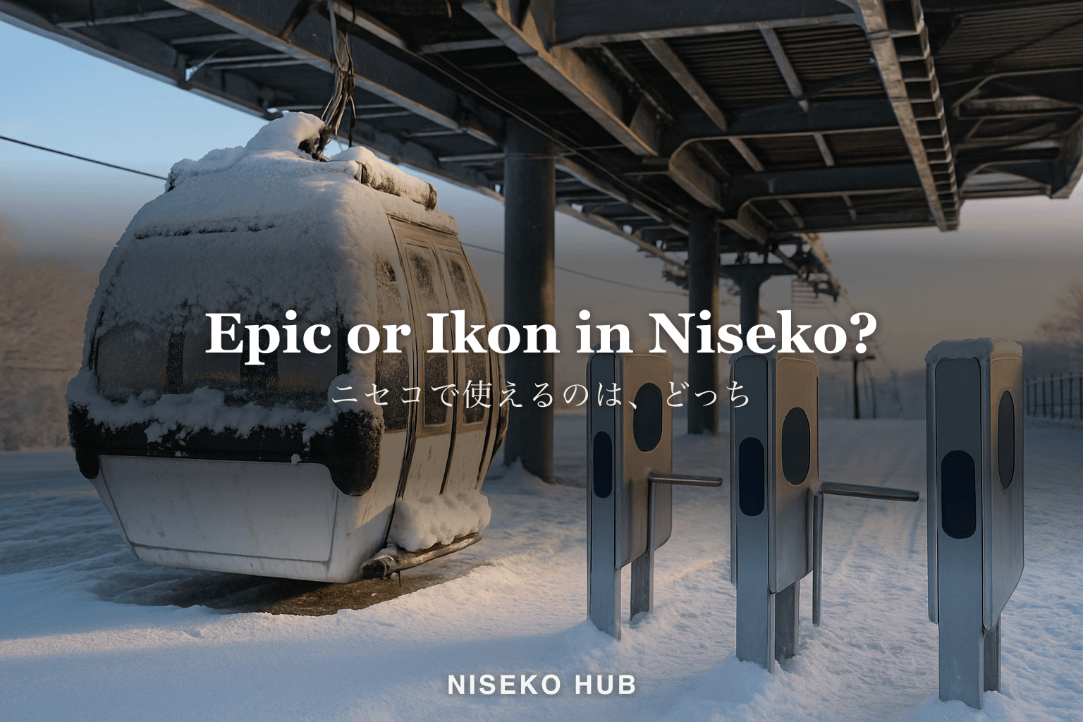 エピックパスはニセコで使える？Epic と Ikon、日本のスキー旅行はどっち【2026-27】