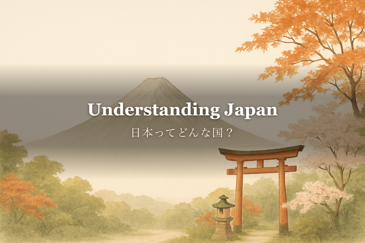 日本文化ガイド|そもそも、日本ってどんな国?【第1回】