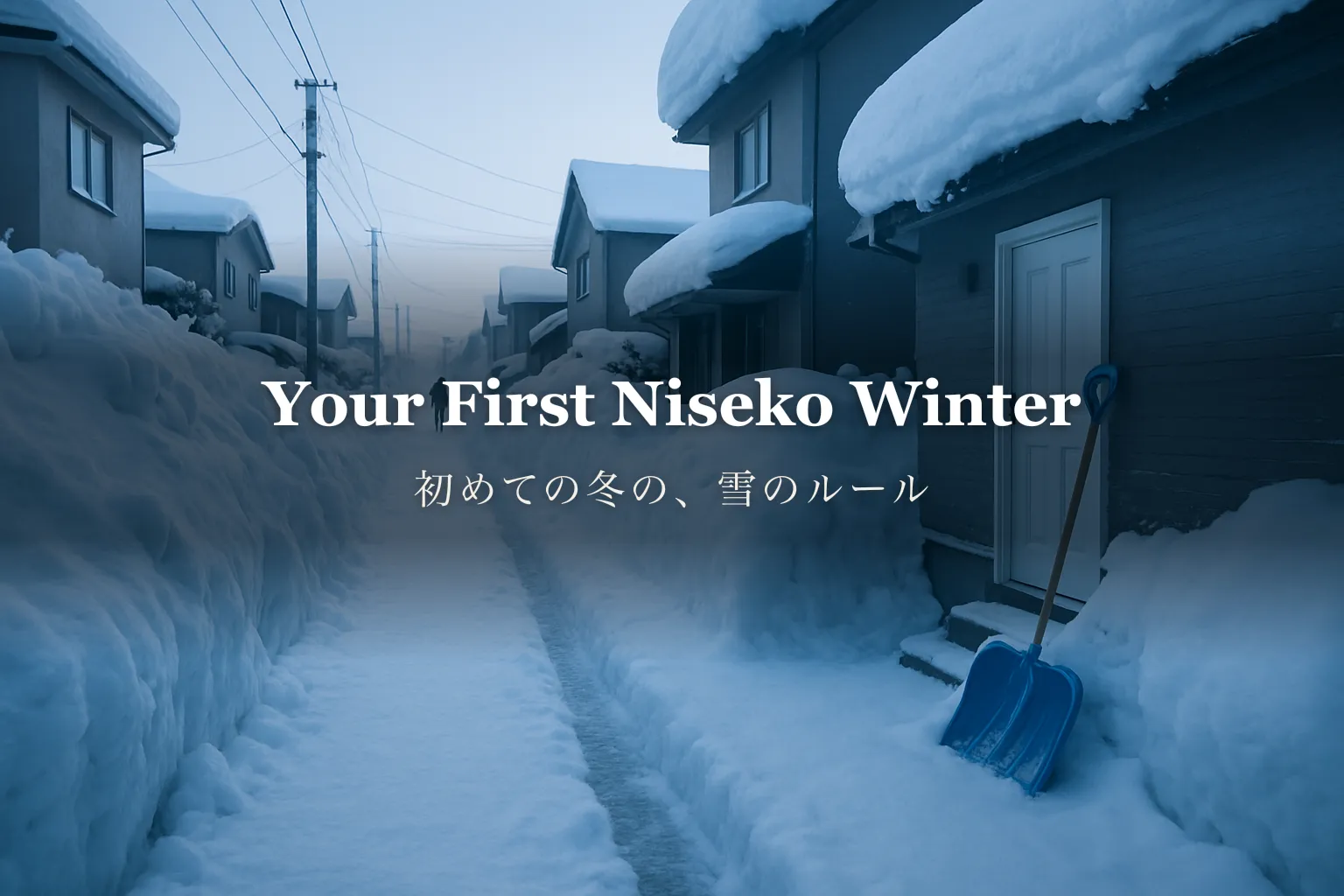 ニセコ(倶知安町)で初めての冬|雪のルールと冬じたく:冬タイヤ・雪出し・路上駐車・落雪【2026-27】